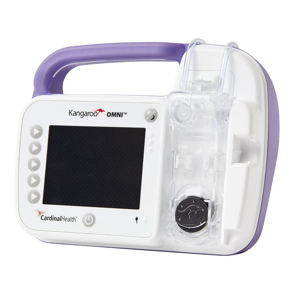 Cardinal Health Kangaroo OMNI Enteral Feeding Pump model 385400 on display for medical supply distribution