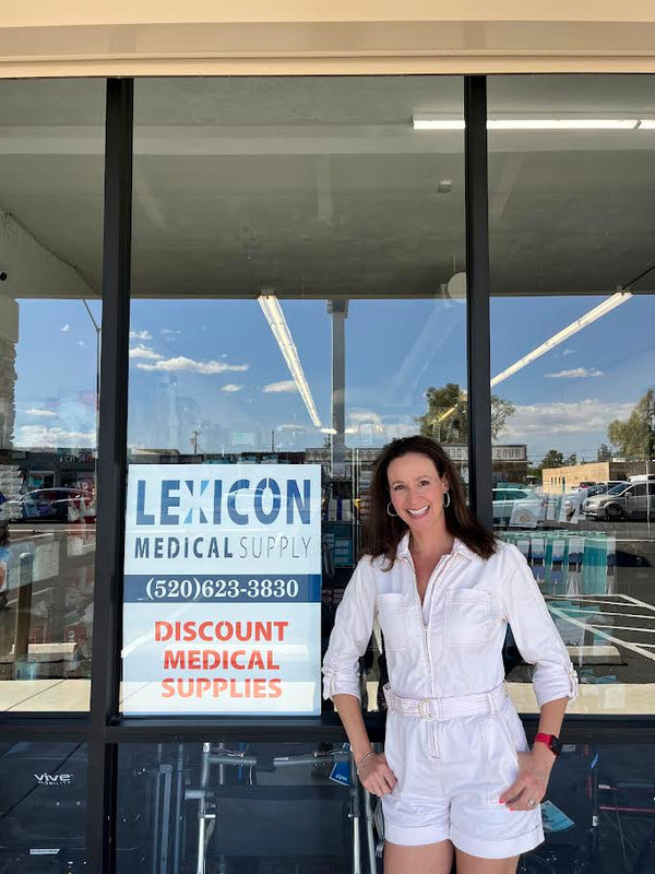 Lexicon Medical Supply retail storefront location in Tucson, Arizona.