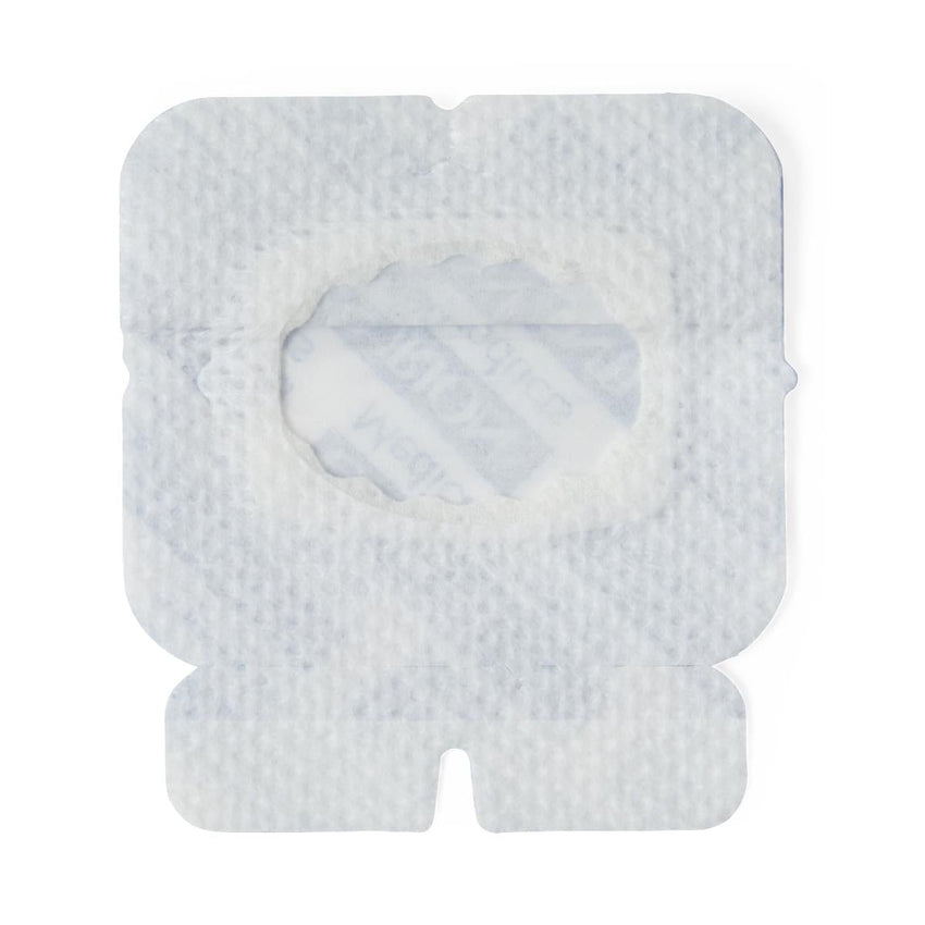 Medline SorbaView ultimate window dressing design showing the breathable film and integrated securement border