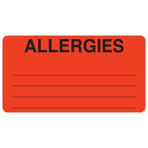 Preprinted Labels