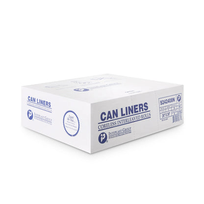 McKesson Light Duty Clear Trash Bag, 10 gal, 8 Mic