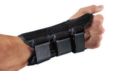 ProCare® ComfortForm™ Wrist Brace with Palmar Stay, Black, Right Hand, Small