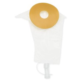 Hollister 9873 Urostomy Pouch, 7-1/2 Inch Length, Transparent