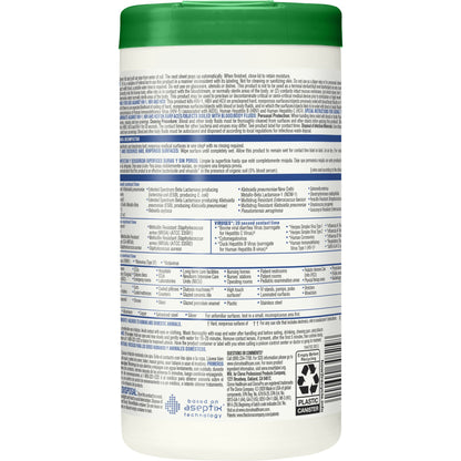 Clorox Healthcare® Hydrogen Peroxide Cleaner Disinfectant Wipes, Canister
