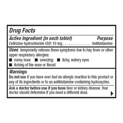 Mylan Cetirizine HCl Allergy Relief