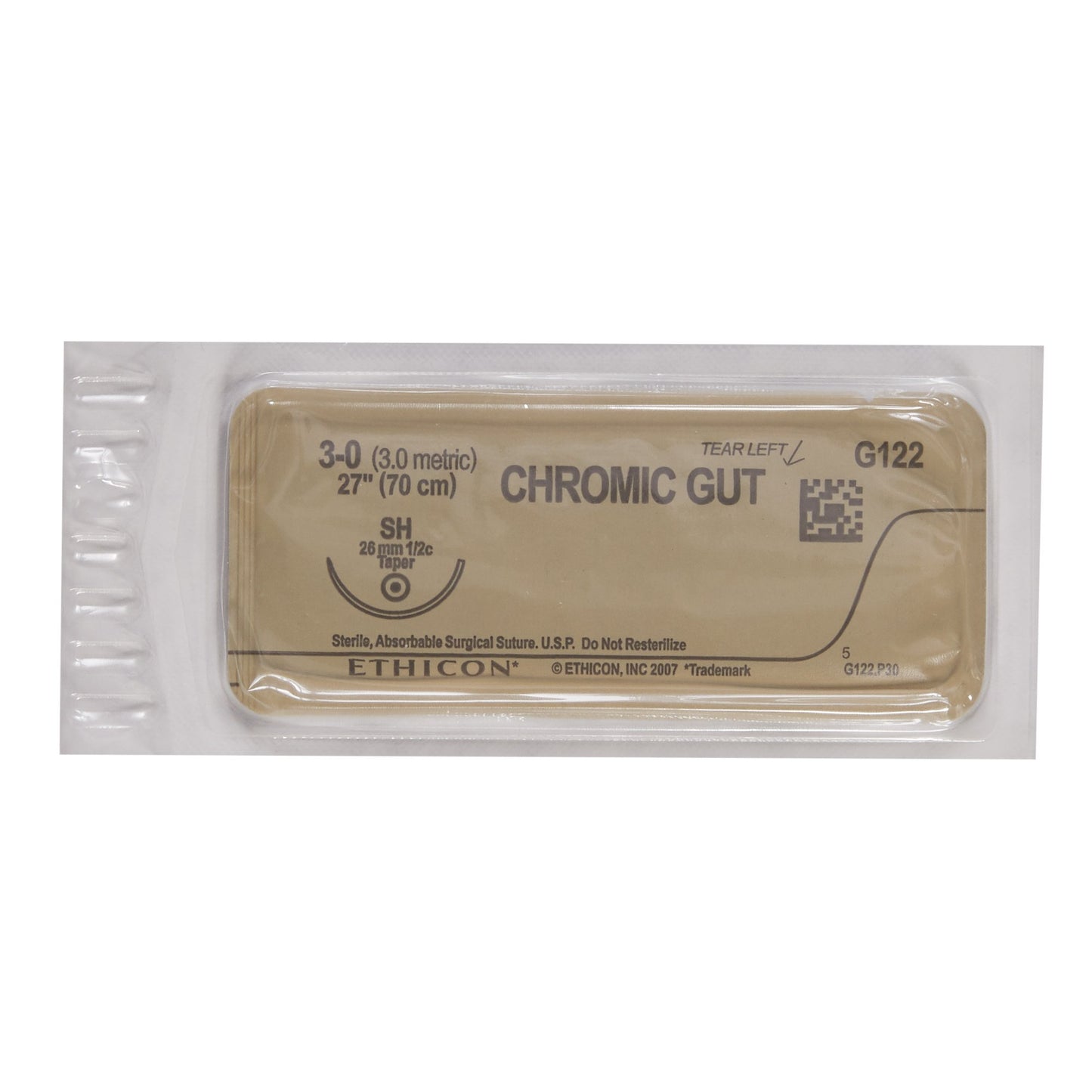 J & J Healthcare Chromic Suture with Needle