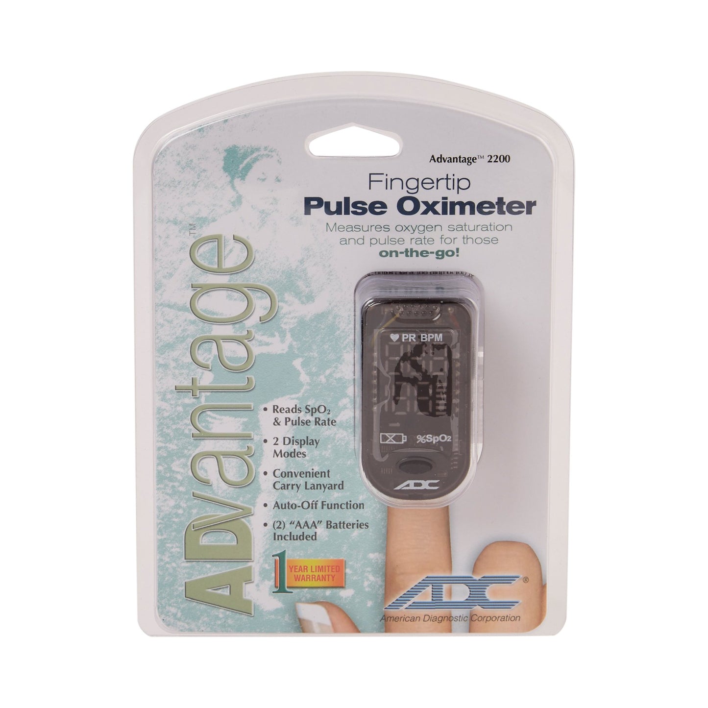 Advantage™ 2200 Fingertip Pulse Oximeter