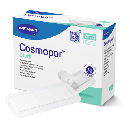 Hartmann 900806 Cosmopor White Adhesive Dressing, 3-1/8 x 4 Inch
