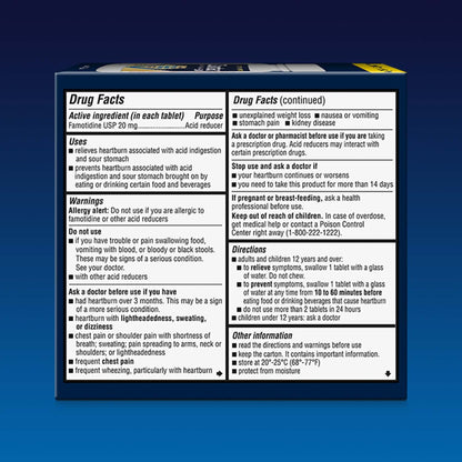 Zantac 360°™ Acid Reducer Maximum Strength Tablets