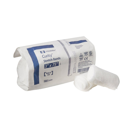 Cardinal 2244 Curity Conforming Bandage, 3 x 75 Inch, 1-Ply