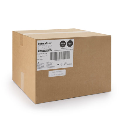 KerraMax Care® Gentle Border Super Absorbent Dressing, 6 x 6 Inch