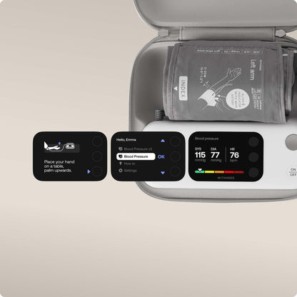 Digital Blood Pressure Monitor Smarthealth Adult Cuff 20 to 40 cm Desk Model
