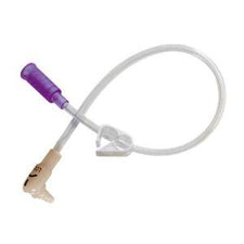 Right Angle Single ENFit® Feed Set with Twist Cap micro G-JET® 12 Inch, Sterile