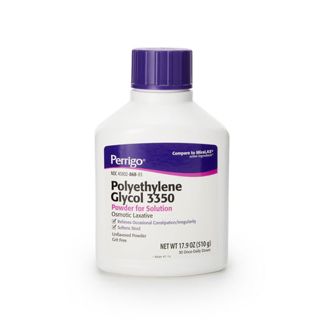 Padagis US LLC 45802086803 Perrigo Polyethylene Glycol Cathartic / Laxative