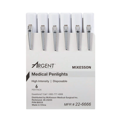 McKesson Disposable Penlight White Light, 4½ Inch
