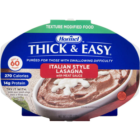 Lyons Magnus LLC 160744 Thick & Easy Purées Italian Style Beef Lasagna Purée Thickened Food