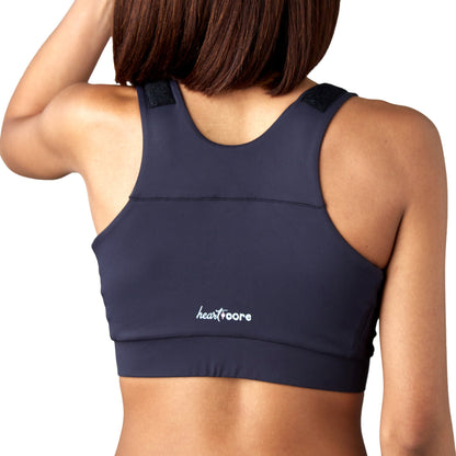 Shirl Post Surgical Bra, Black, Medium