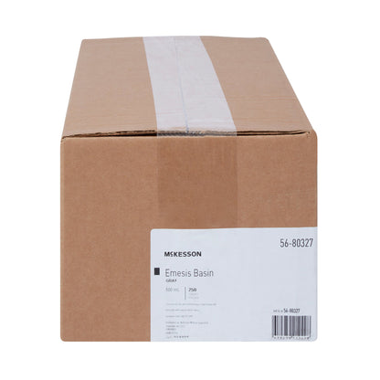 McKesson Emesis Basin, 500 mL Capacity, Graphite Color