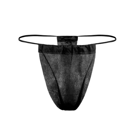 Dukal 900502-1 Reflections Spa Thong Panty, Black