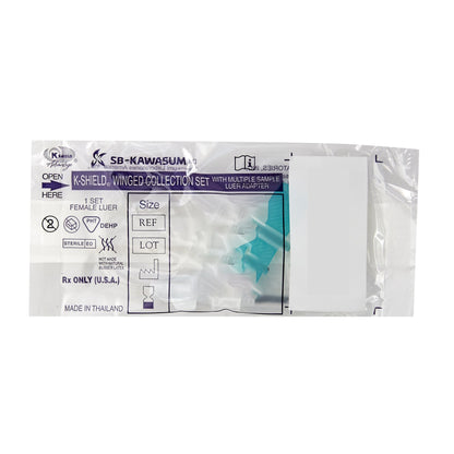 K-Shield® Advantage Blood Collection Set, 25 Gauge, ¾-inch needle length