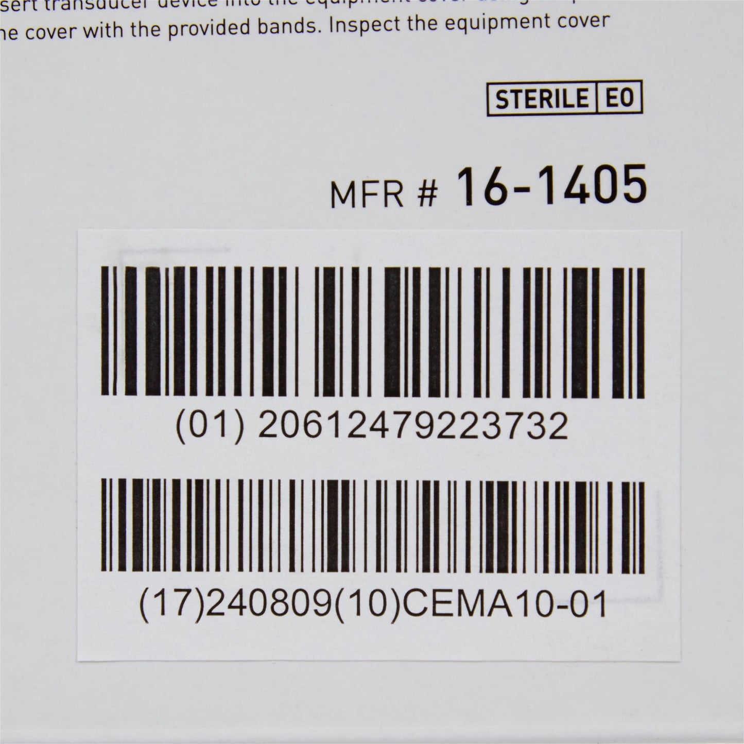 McKesson Telescopically Folded Transducer Cover, 5.5 x 36 Inch