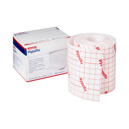 BSN 4210 Hypafix Nonwoven Dressing Retention Tape, 4 Inch x 10 Yard, White