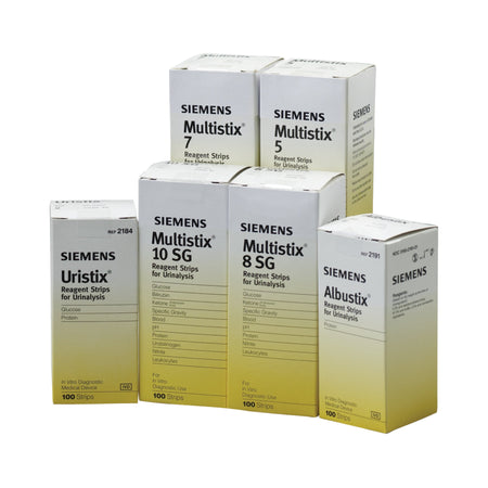 Siemens 10337913 Multistix Urinalysis Reagent Strips, General Chemistry tests