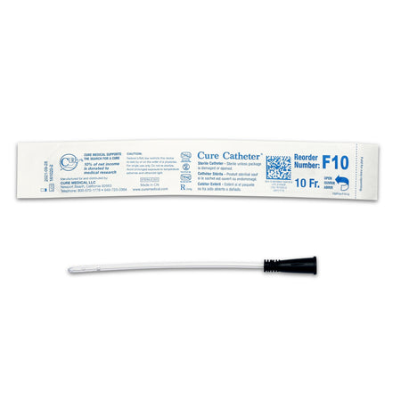 ConvaTec F10 Cure Catheter Urethral Catheter, 10 Fr., Female, Straight