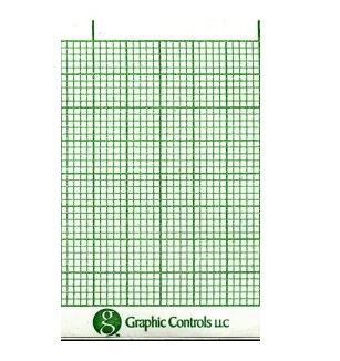Graphic Controls Industrial 7G30718970 Recording Chart Paper Physio-Control Roll Green Grid