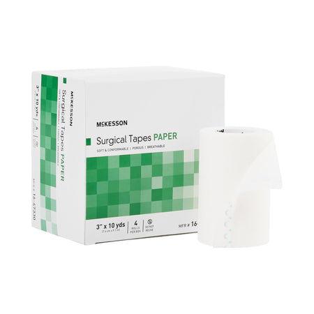 McKesson 16-47330 Medical Tape, 3 Inch x 10 Yard, White