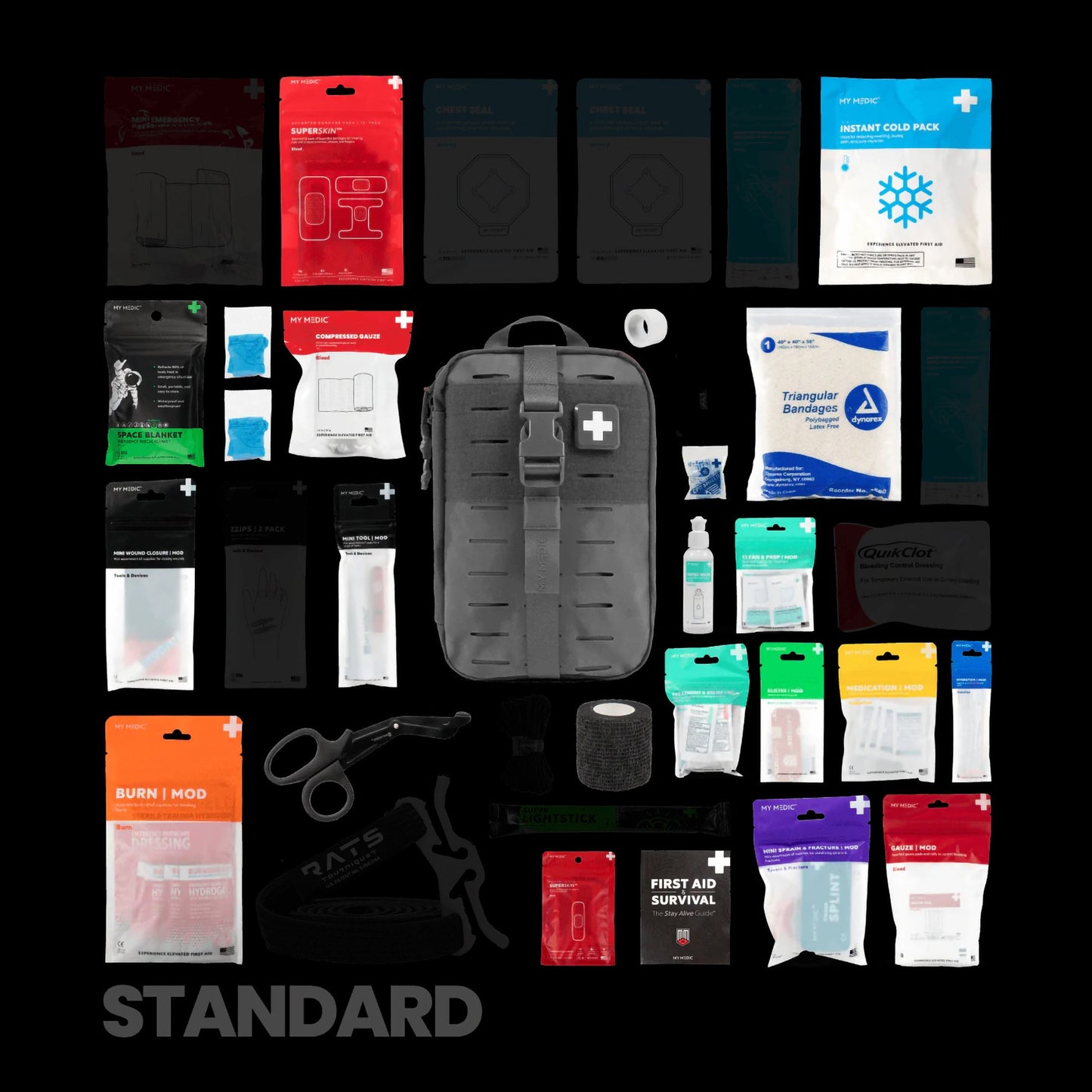 FIrst Aid Kit My Medic™ MYFAK Standard Gray Nylon Bag