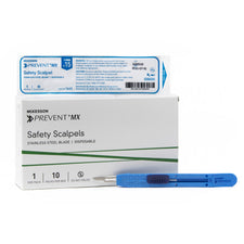 McKesson Prevent® MX Safety Scalpel, Size 15