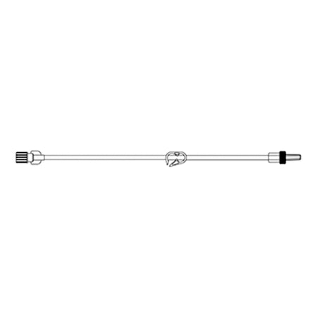 IV Extension Set McKesson Small Bore 12 Inch Tubing Without Filter