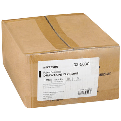 McKesson PULL-TITE™ Patient Set-Up Bag