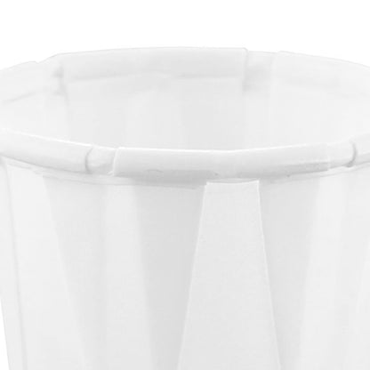 Solo Paper Souffle Cup, White, 0.5-ounce capacity