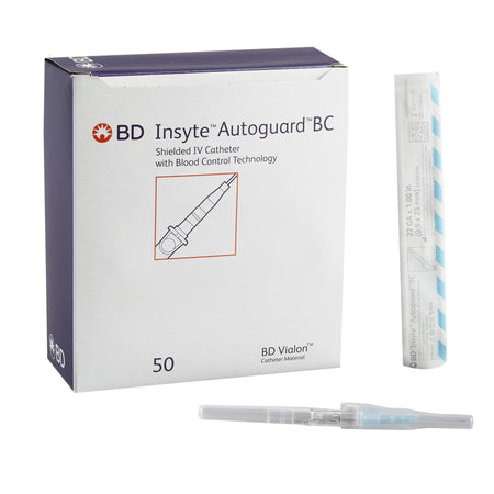 Insyte Autoguard BC Peripheral IV Catheter, 22 Guage by BD product image