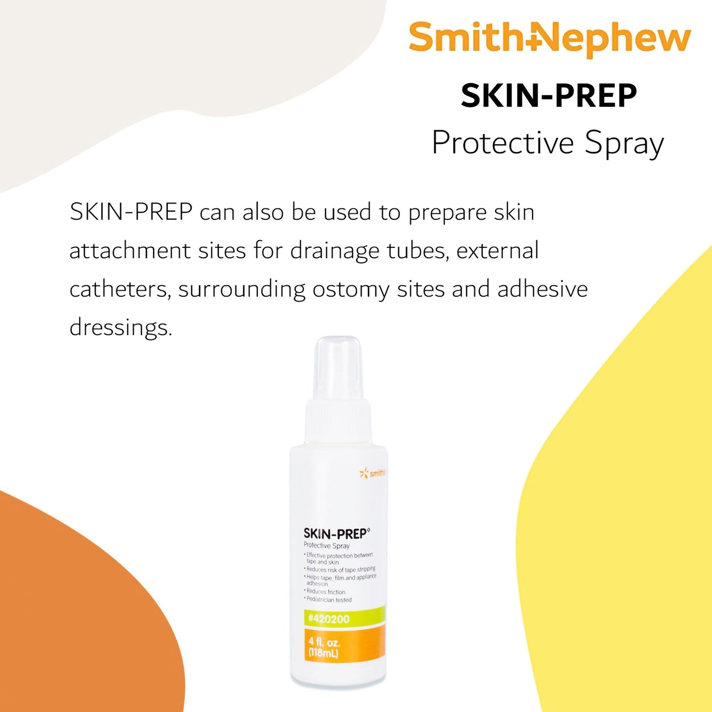 Smith & Nephew SKIN-PREP™ 420200 Skin Prep Spray, 4 oz.