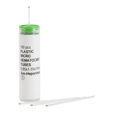McKesson 555 Capillary Blood Collection Tube, 0.8 x 1.5 x 75 mm