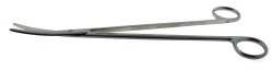 IUD String Scissors BR Surgical 9 Inch Length OR / Surgical Grade German Stainless Steel NonSterile Finger Ring Handle Curved Blunt Tip / Blunt Tip