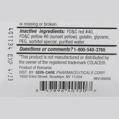 Geri-Care® Docusate Sodium Stool Softener
