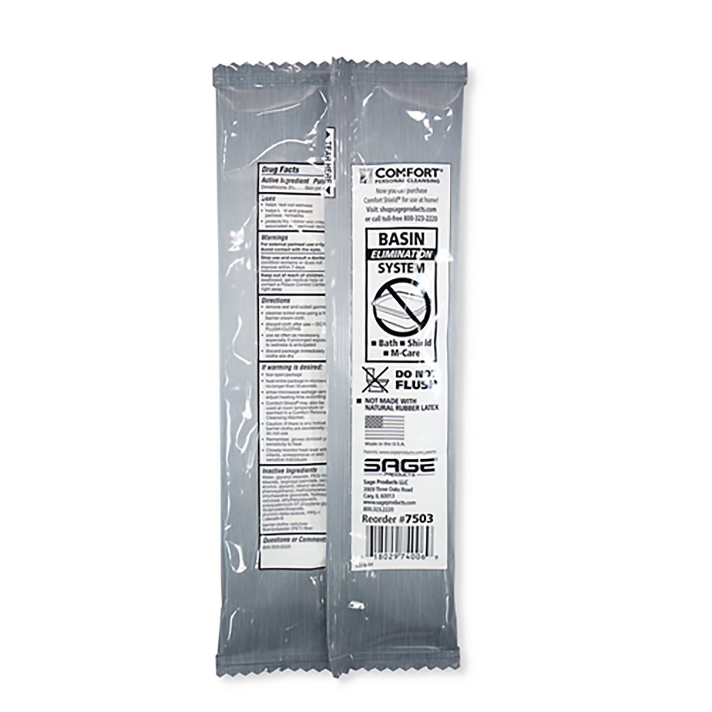 Shield® Barrier Cream Cloths, Soft Pack