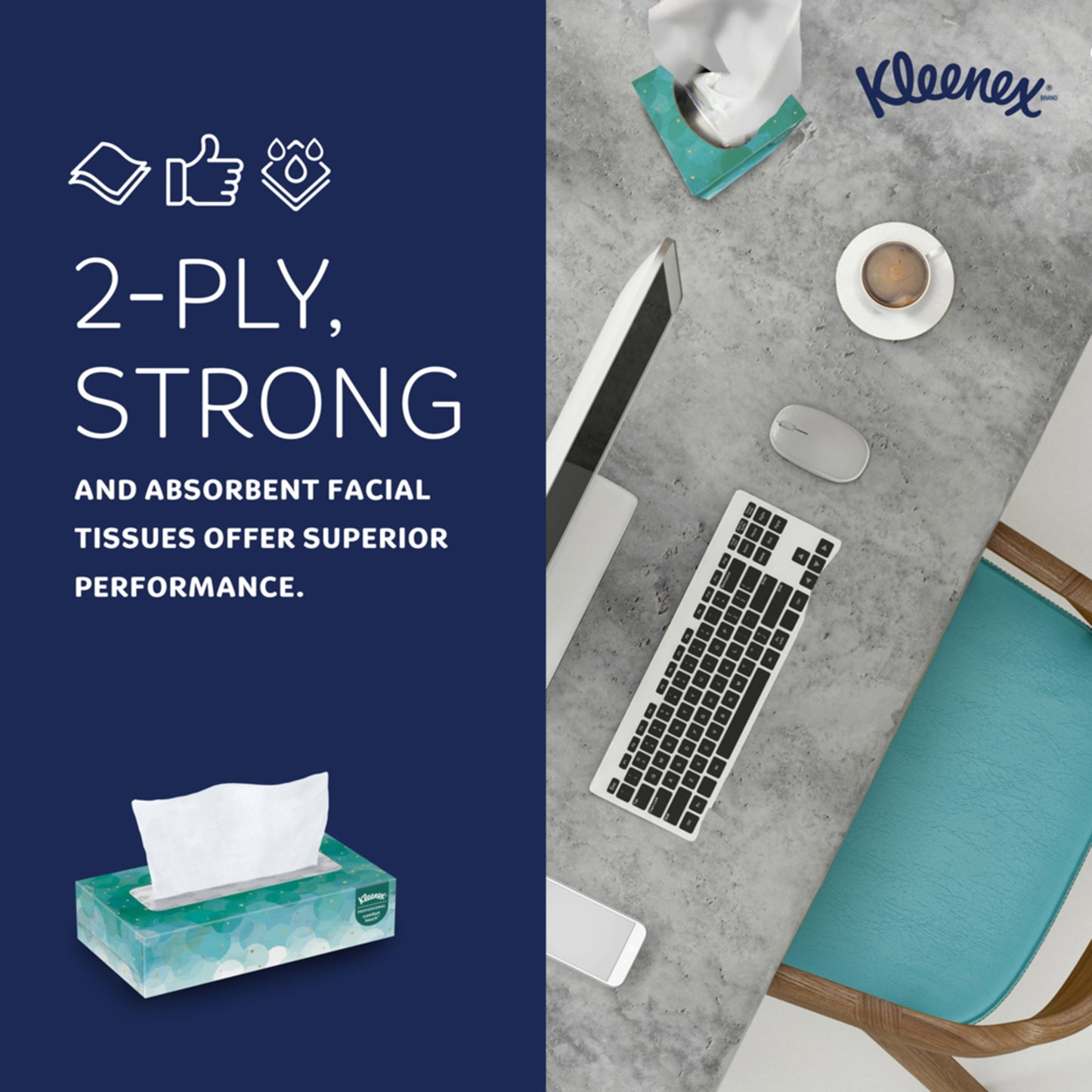 Kleenex Facial Tissue by Kimberly Clark product image - view 8