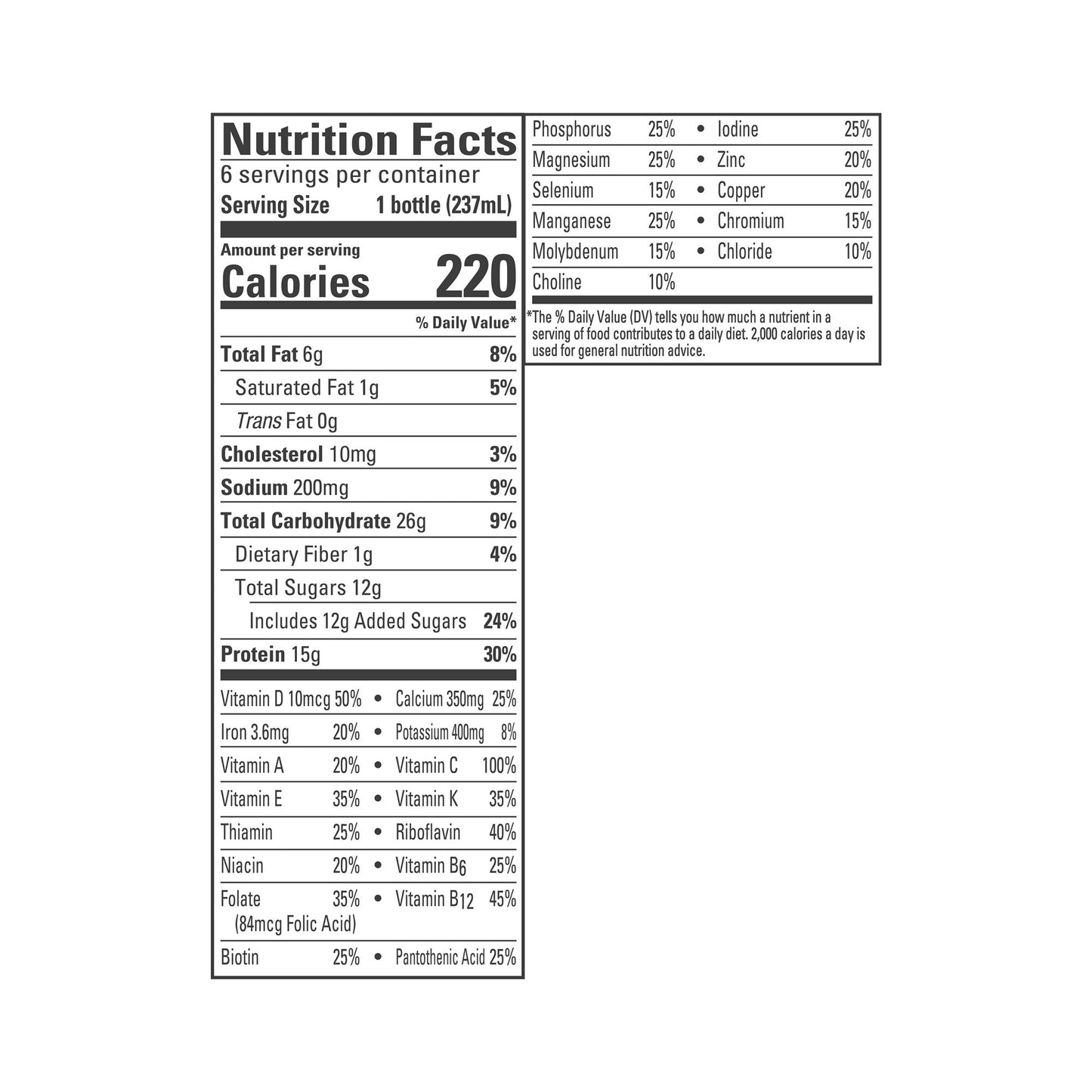 Carnation Breakfast Essentials® High Protein Vanilla Nutritional Drink, 8-oz.