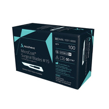 Surgical Blade AccuThrive® Coated Stainless Steel No. 15 Sterile