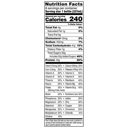 Boost® Original Strawberry Balanced Nutritional Drink, 8-ounce bottle