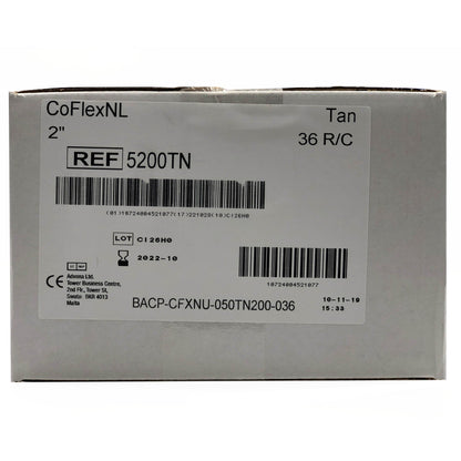 CoFlex® NL Self-adherent Closure Cohesive Bandage, 2 Inch x 5 Yard