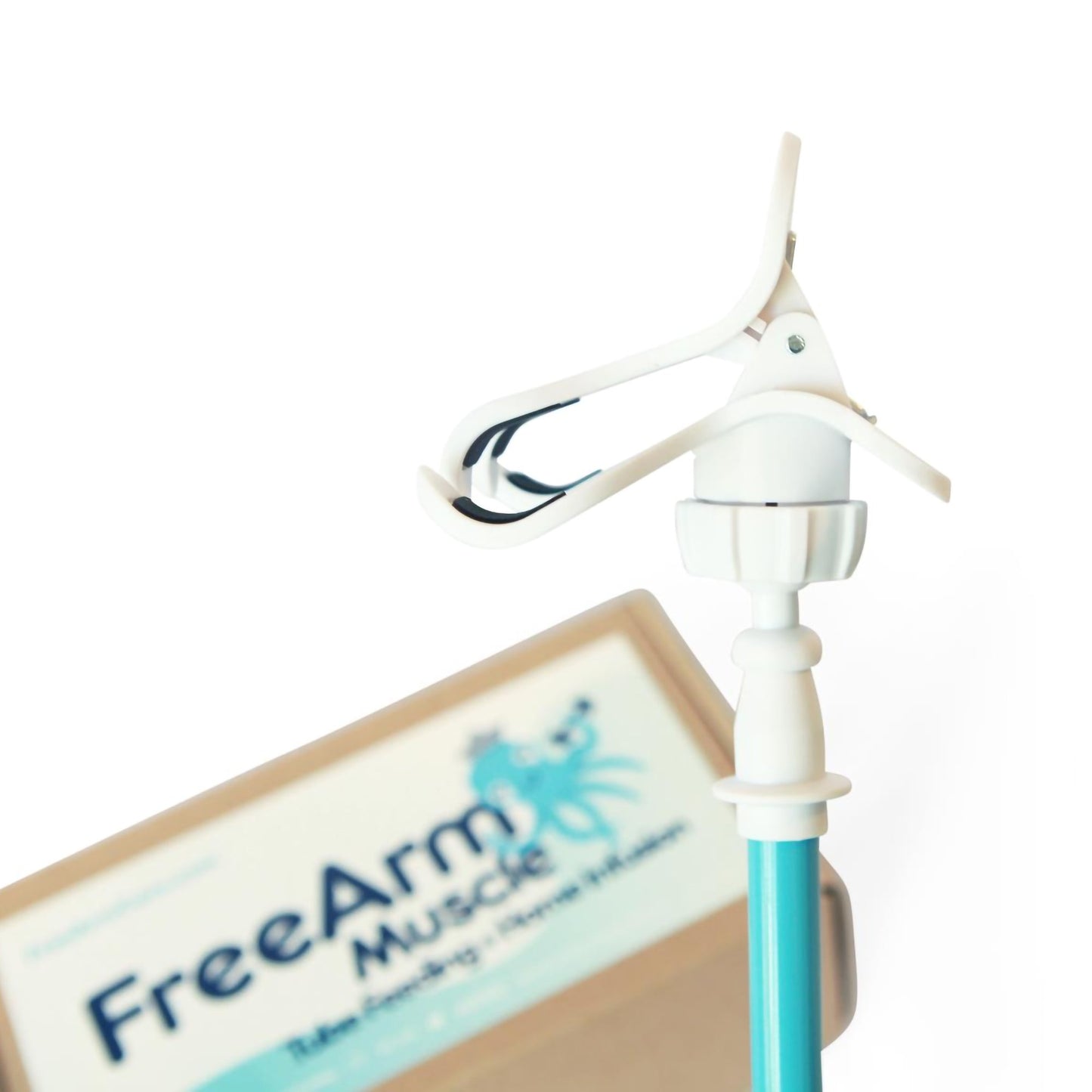 Feeding Tube / Infusion Bag Holder FreeArm® Muscle Blue