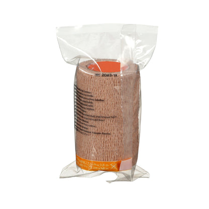 3M™ Cohesive Bandage 3M™ Coban™ NL 3 Inch X 2 Yard Self-Adherent Closure Tan NonSterile Standard Compression