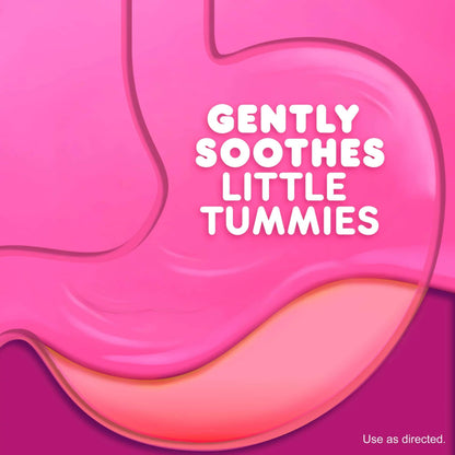 Pepto Kids Chewable Tablets Bubble Gum Flavor