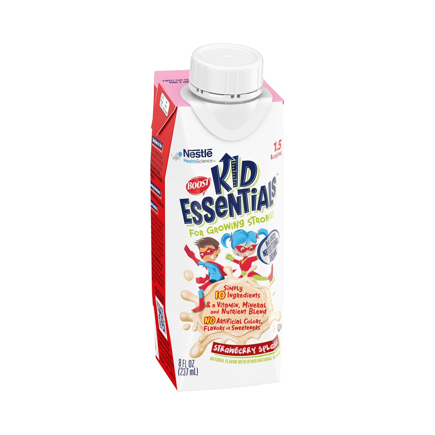 Boost® Kid Essentials™ 1.5 Balanced Nutritional Drink, Strawberry, 8-oz. carton